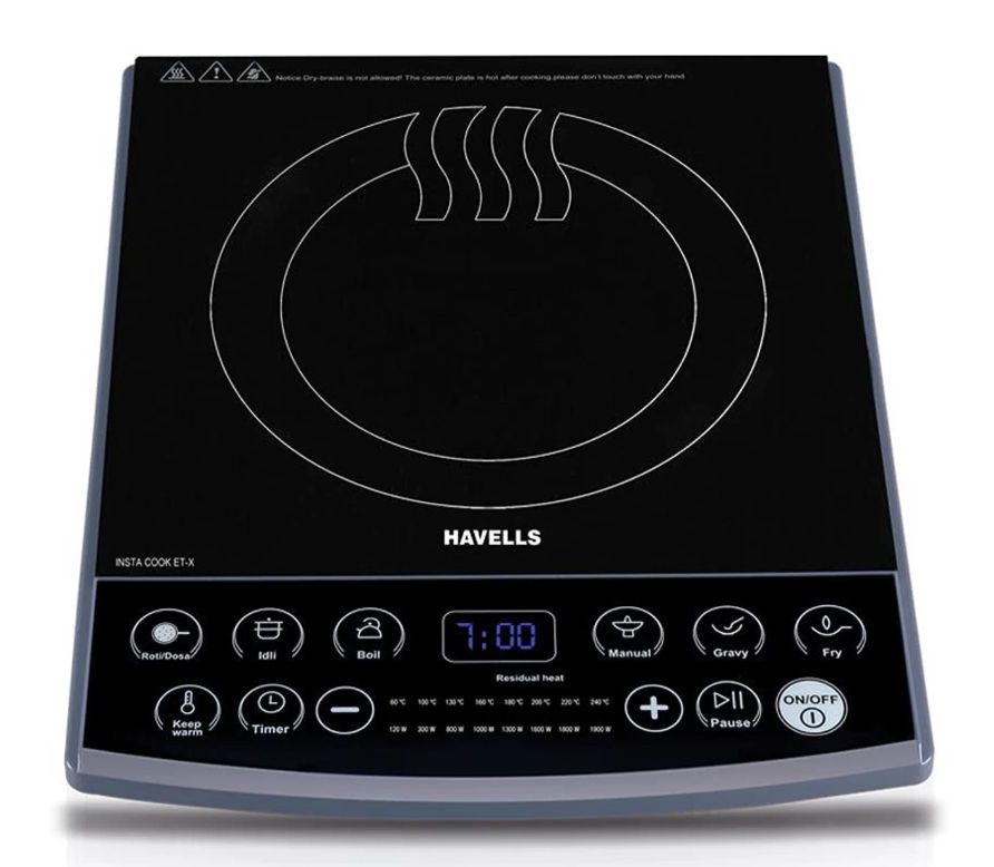 Havells Insta Cook ET-X 1900W Induction Cooktop
